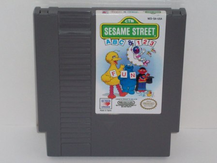 Sesame Street: ABC/123 - NES Game